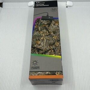 Realtree Edge Gaming Mouse Pad 13 LED Light Modes Anti Slip Base 12.5"x9" New